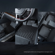 Factory supply cars accessories anti-slip durable rubber tpo car floor mat